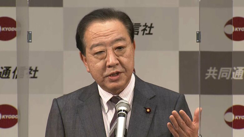 立憲・野田元首相「物価高を超える賃金の上昇にはならない」　2023年春闘について｜FNNプライムオンライン