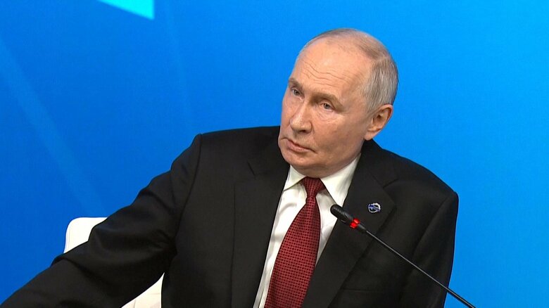 ロシア　プーチン大統領「日本との協力に関心」 “軍事化”には懸念　日露関係めぐり発言｜FNNプライムオンライン