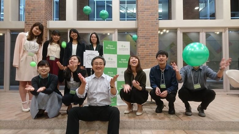 コモンズ投信では社会起業家を支援している(2016年、東京にて撮影)