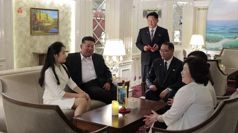 豪華施設でくつろぐ金総書記ら　2025年6月