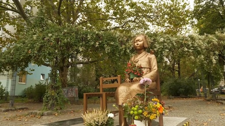 ベルリンに慰安婦像設置 自治体が「当面容認」