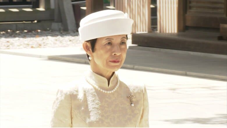 明治神宮を参拝された久子さま　4月17日