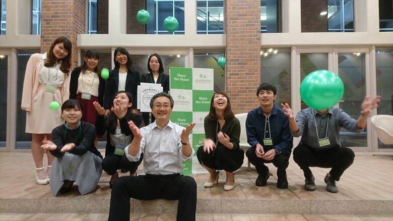 コモンズ投信では社会起業家を支援している（2016年、東京にて撮影）
