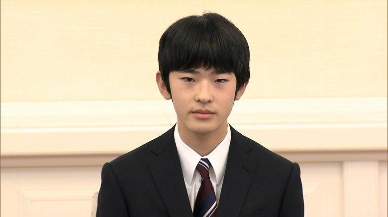 悠仁さま初めての会見　3月3日