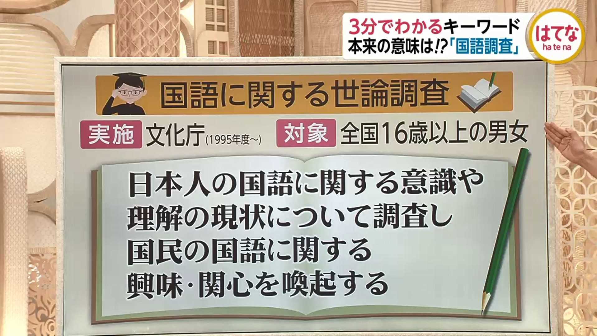 あなたは正解できる 国語に関する世論調査 から意味を間違いやすい言葉を出題