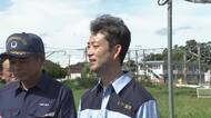 千葉県・熊谷知事が浸水被害受けた大網白里市を視察　「より一層、整備を加速」　令和8年8月千葉豪雨
