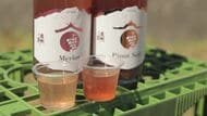 「すっきりフルーティ」限定販売の日本酒×ワイン「リキュール」　創業160年以上の老舗が新たに開発　若手スタッフが発案　500ｍL入りのボトル2200円　地域の魅力を発信　