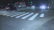 自転車で横断歩道渡っていた女性が左折してきた軽トラックにはねられ意識不明の重体 運転手の85歳男を現行犯逮捕