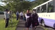 「大人が乗っていると安心」日之影町でスクールバス見守り隊の出発式　地域住民が子供たちの登下校を見守る