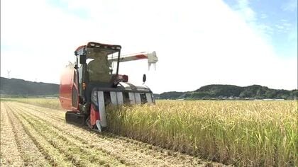 稲刈りシーズン到来　不順な天候乗り越え例年並みの生育　米価変動で不安の中、作業に汗　秋田・由利本荘市