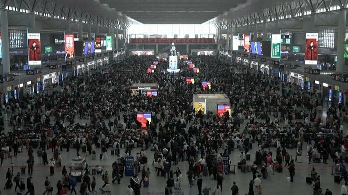 中国はとにかく人が多い　2026年の春節