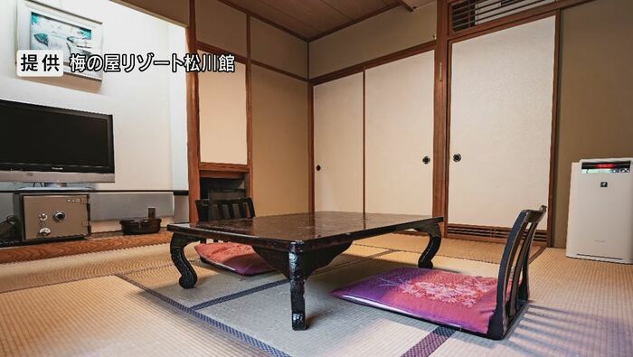 提供:梅の屋リゾート松川館