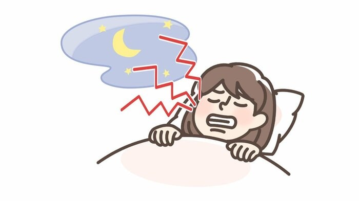 「外骨症」が見られるのは、歯ぎしりや噛みしめの癖がある人に多いという報告が多数あるという