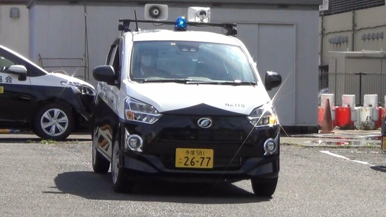 「青パト」で地域の安全を　東京･町田市で出発式「街の皆さんと手を携えて」 警視庁｜FNNプライムオンライン