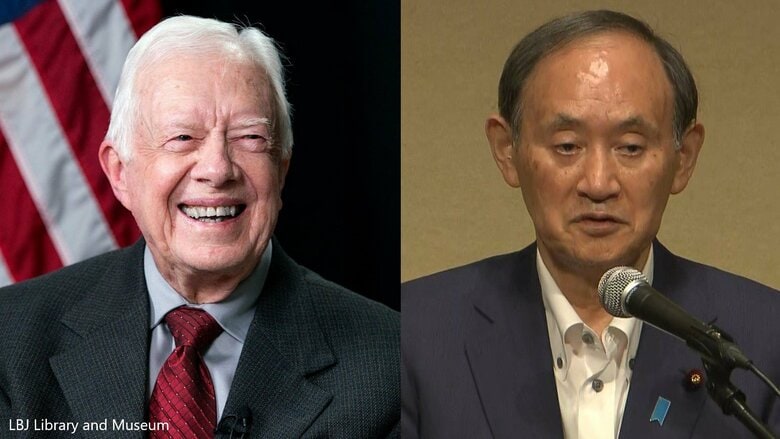 【独自】100歳で死去のカーター元大統領の国葬に菅義偉元首相が石破首相の特使として参列で調整中｜FNNプライムオンライン
