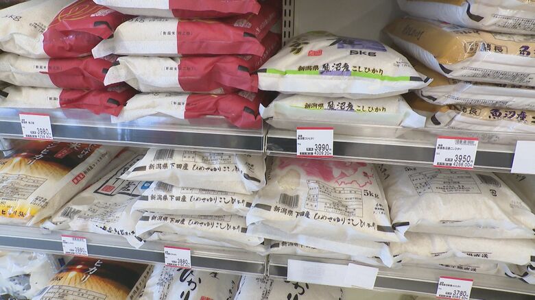 コメの価格上昇続く