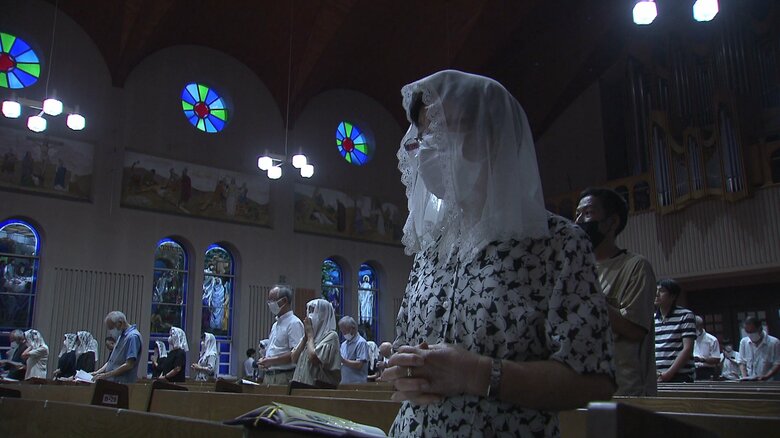 ミサが行われた浦上教会