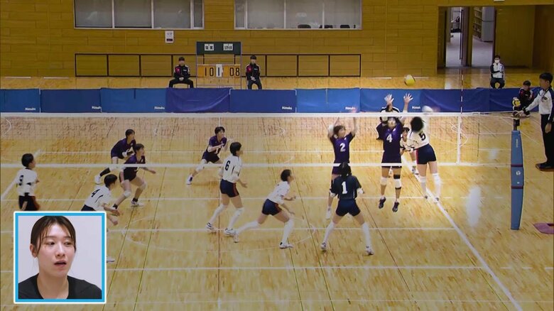 「相手ブロックの状況を判断している」と石川真佑