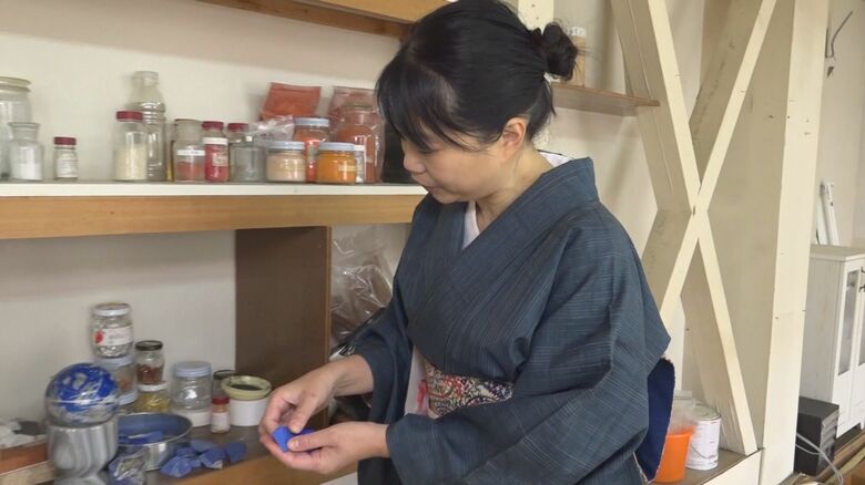 日本画家　川崎日香浬さん