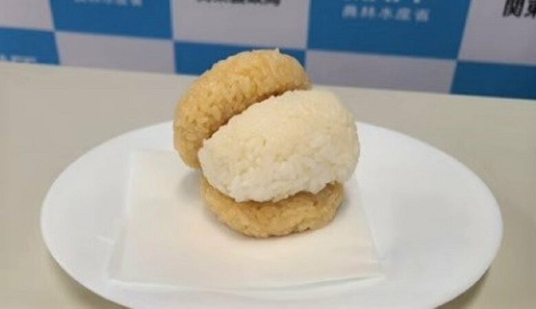 米だけで作られたマリトッツォ（提供：農林水産省）