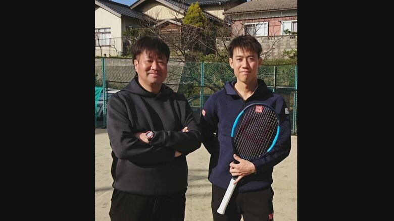 少年時代に指導した細木コーチ（松江市）