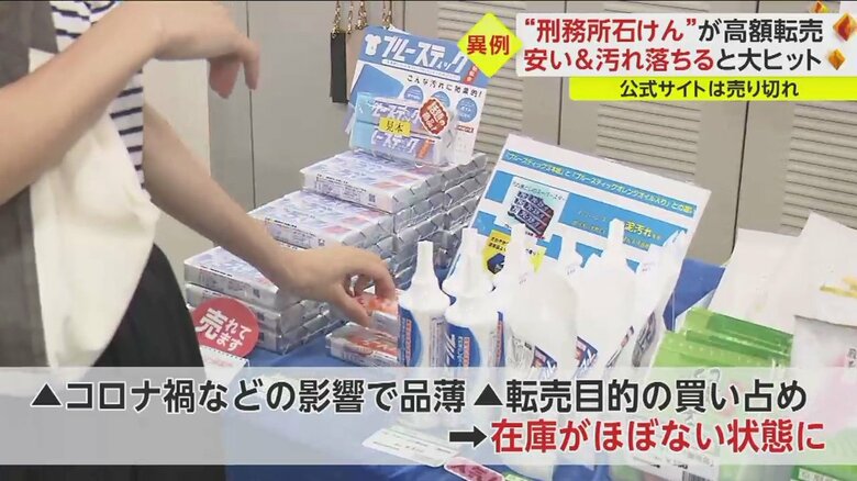 コロナ禍と転売目的の買い占めで在庫がなくなった