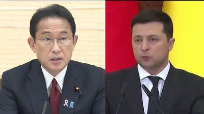 【速報】岸田首相 ウクライナ・ゼレンスキー大統領と電話会談