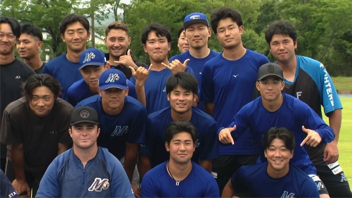 石川ミリオンスターズの選手たち