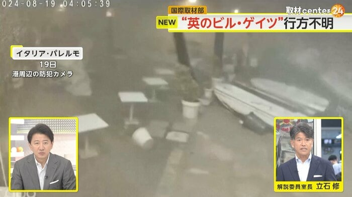 シチリアで激しい竜巻が起きていた