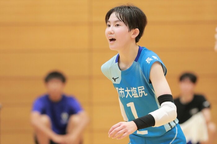 NEXTヒロイン・都市大塩尻 北村萌恵選手(写真提供:月刊バレーボール)