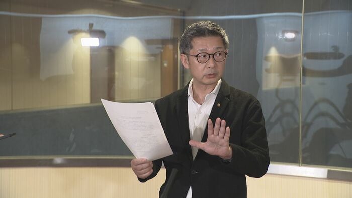 ｢議員を辞めると言われ、びっくりした｣(松尾会長)