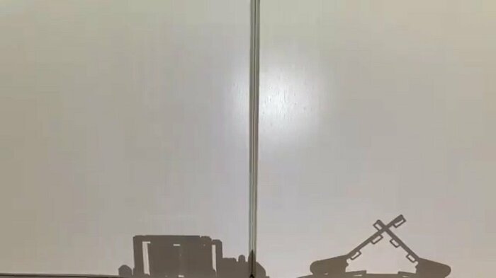 洗車場と踏切