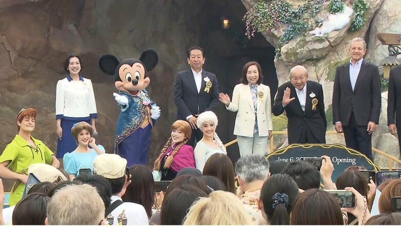 ミッキーにアナ、ラプンツェルも！東京ディズニーシーのファンタジースプリングスがついにオープン！｜FNNプライムオンライン