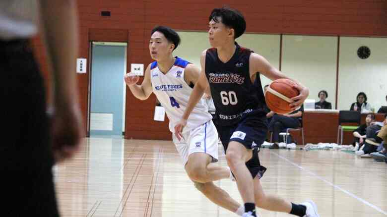 【バスケ男子・天皇杯】Camelliaが星槎道都大との激戦を制し5連覇達成 北海道代表として天皇杯ファイナルラウンド出場へ|FNNプライムオンライン