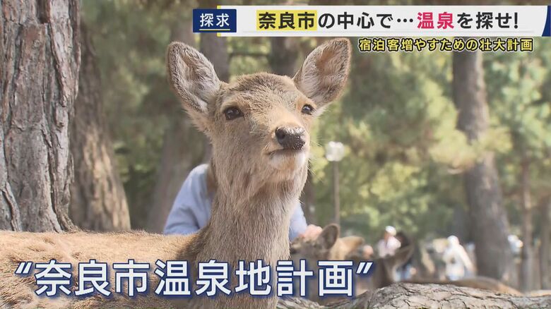 「観光客が泊まらない街・奈良市」に温泉で宿泊客を　行政主体で「温泉探す」計画が発足　新年度予算案に「温泉調査費およそ800万円」盛り込む｜FNNプライムオンライン