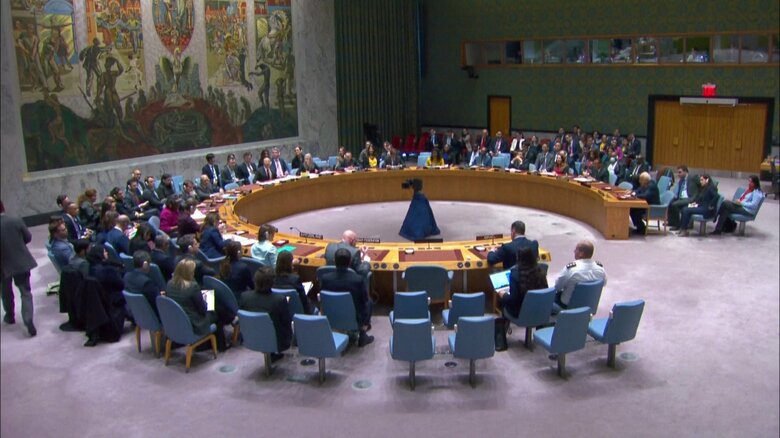 国連安保理　ガザ戦闘の人道的一時停止決議案　ようやく採択　イスラエル国連大使　反発｜FNNプライムオンライン