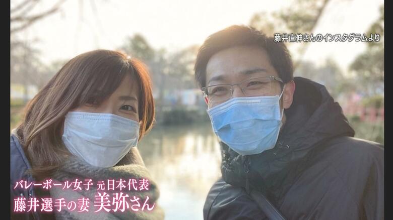 インタビューに応じてくれた藤井選手の妻・美弥さん