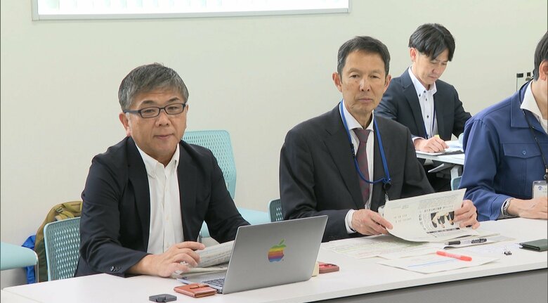 内閣府防災「ふるさと防災職員」として宮城県を担当する２人 向かって左から成田泉さん、重枝伸之さん
