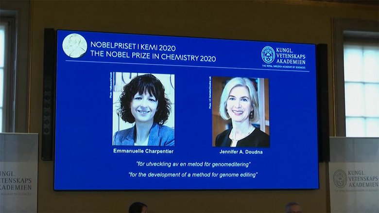 ノーベル化学賞に「ゲノム編集」女性2人 日本人の受賞はなし