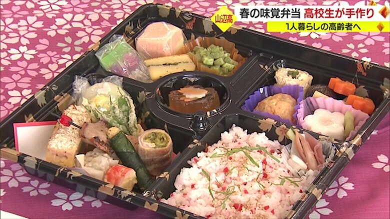 テーマは「華々」 春のお弁当