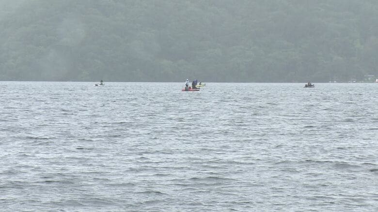 7月15日、野尻湖