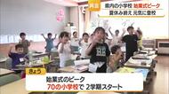 友だちと元気に再会・県内218校のうち70校で2学期スタート　小学校で始業式ピーク　山形
