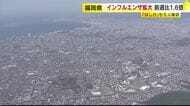 インフルエンザの感染広がる　13日までの1週間は前週の1.6倍に　同じ期間ではしかに5人感染　県が対策呼びかけ　福岡