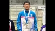 国スポ・レスリング少年男子 福井県勢の日浦選手(敦賀気比高)が初優勝