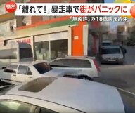 「おいおいおいおい！」暴走車が次々に車に衝突…街はパニックに　無免許の18歳ドライバーに罰金約32万円　トルコ