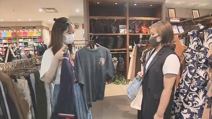 着なくなった服を捨てずに好きな服と交換　“Z世代”服飾を学ぶ大学生たちのサステイナブル