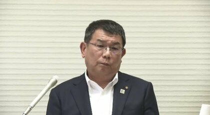福岡県議会　副議長の中尾正幸議員が辞職　蔵内議長が承認　午後会見へ　金銭授受疑惑を一貫して否定