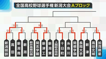 夏の高校野球・新潟】新潟明訓・日本文理・新潟産大附属のシード勢は