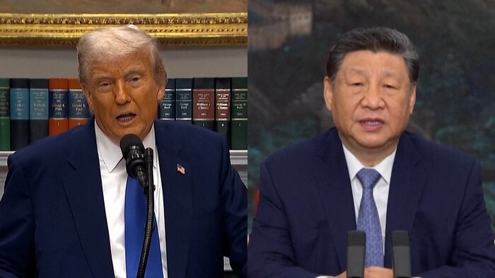 トランプ大統領と習近平国家主席