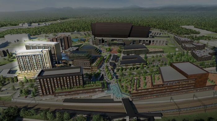 北海道医療大学も移転予定（提供：H.N.F.）